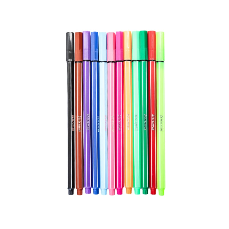 Fineliner Pens Set - 12 Vibrant Colors